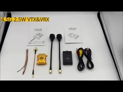 4.5Ghz 20km FPV VTX VRX 2.5W ドローンビデオトランスミッター受信機