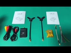 16チャネル 1.6Ghz FPV VTX 3W ドローンビデオトランスミッター RF電源DC 6-26Vの受信機