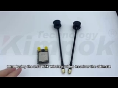 4.9G 6G VRX 超長距離画像送信機 5.8G FPV ビデオ受信機 80CH RC ドローン部品
