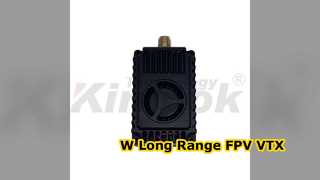 W ハイパワー FPV VTX 6 ～ 7 GHz 長距離ビデオ リンク