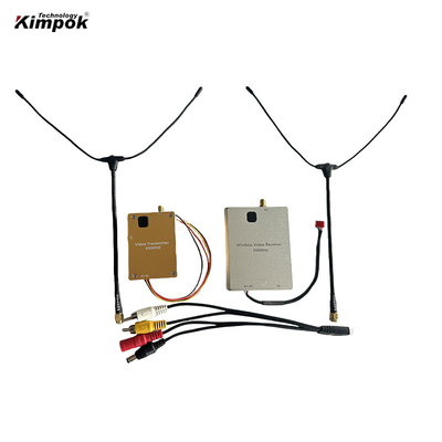 500Mhz 4W FPV VTX 無線ビデオ送信機と受信機 ドローン 12-36V 安定トランスミッション