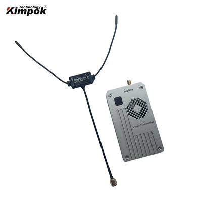 キンポック 500Mhz-600Mhz 5ワット FPV VTX 60km ドローン長距離用ビデオ送信機と受信機