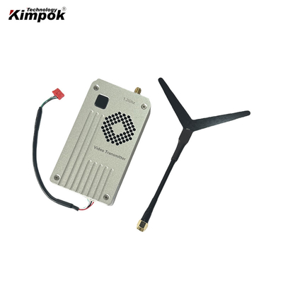 60km 300Mhz~1.5Ghz FPV VTX VRX 5W ワイヤレスビデオ送信機と受信機