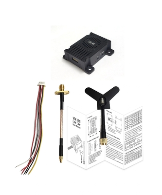 3.3Ghz FPV VTX 4W ドローンビデオリンク用長距離ビデオトランスミッター DC 12V-36V