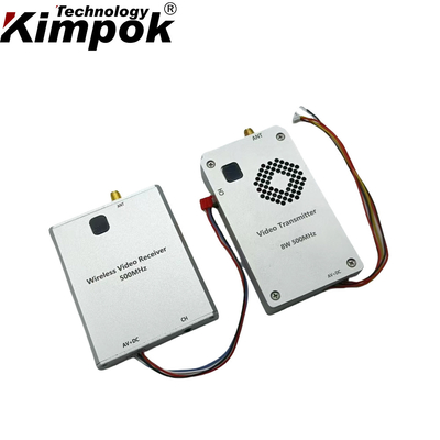 500M 8W アナログ FPV VTX ドローン 無線ビデオ送信機と受信機 8チャンネル