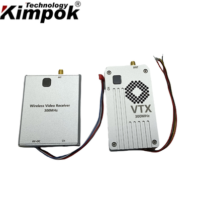 300Mhz 5W FPV UAV ドローン画像送信用のビデオ送信機と受信機