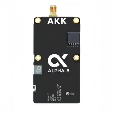 8W 5.8GHz-6.0GHz アナログビデオトランスミッター ドローン用究極の長距離FPVソリューション