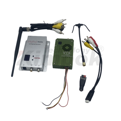 1.2G VTX 1.2Ghz 8W FPV ビデオトランスミッター 受信機 超長距離ビデオリンク 画像送信 ドローン VTX