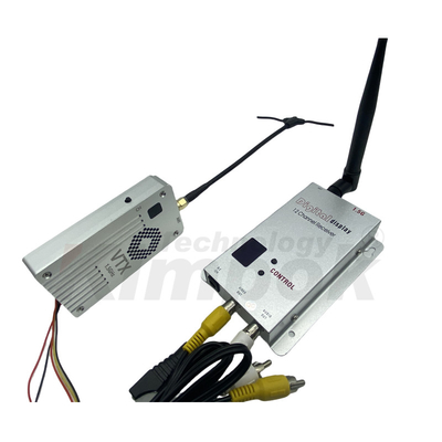 1.5G 5W VTX VRX 1505M-1680M ビデオトランスミッターと受信機 高性能画像送信 1.5G VTX