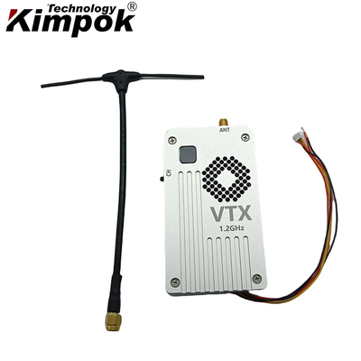 30km 1.2Ghz 5W FPV VTX VRX ドローン ビデオ送信機と受信機 1170MHz-1310MHz