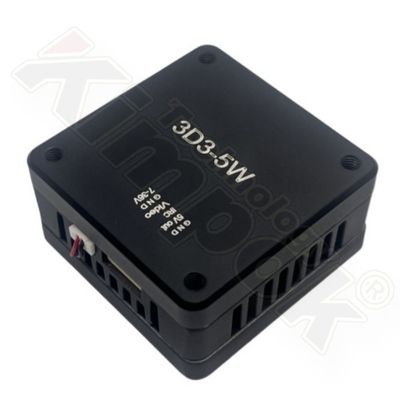 5W 3.3GHz ワイヤレスビデオトランスミッター 高速長距離送信 安定した信号 ほとんどのドローンと互換性あり FPV飛行のための信頼性の高いビデオ送信アクセサリー