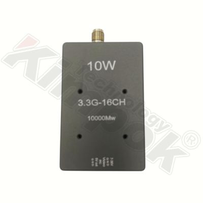 10W高出力3.3G VTX UAVビデオトランスミッター 3.3GHz FPV VTX IRC Trampプロトコル対応 RCドローン
