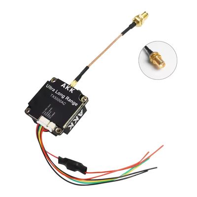 AKK 5W FPV VTX 5.8G 5W ビデオトランスミッター TX5000AC 超長距離 TBSプロトコル