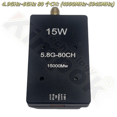 15W 5.8G ワイヤレスビデオトランスミッター 5.8Ghz VTX リモートトランスミッション ドローンアクセサリー 高性能 5.8GHz FPV
