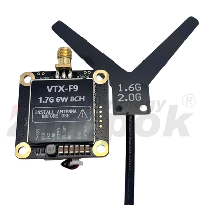 1.7G 6W 超強力ドローンシミュレーションワイヤレスビデオ伝送送信機 究極のFPV体験をお楽しみください
