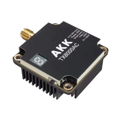 AKK 8W 5.8G FPV VTX スマートオーディオ搭載 長距離ドローンレース用ワイヤレスビデオ送信機