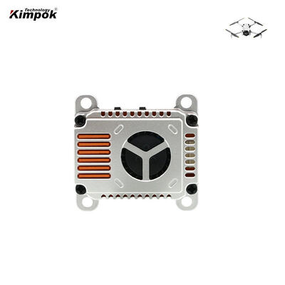 Kimpok 超長距離飛行 1.2G 1080MHz-1360MHz 2W VTX ドローンアクセサリー ビデオ送信機 切替可能出力 25mW/2000mW FPV VTX 8CH 画像伝送 深セン製