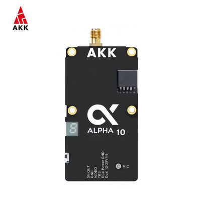 AKK アルファ 10 4.9G 5.8GHz FPV VTX 10W 80CH ドローンビデオトランスミッター TBS